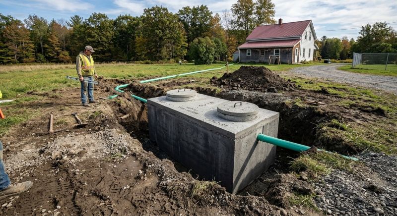 Aerobic Sewage Installation in San Antonio, TX